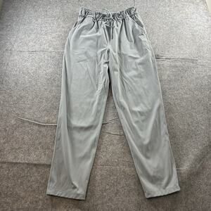 Lululemon Keep Moving 7/8 Pants Jogger Size 6 Gray High Rise Stretch Relaxed